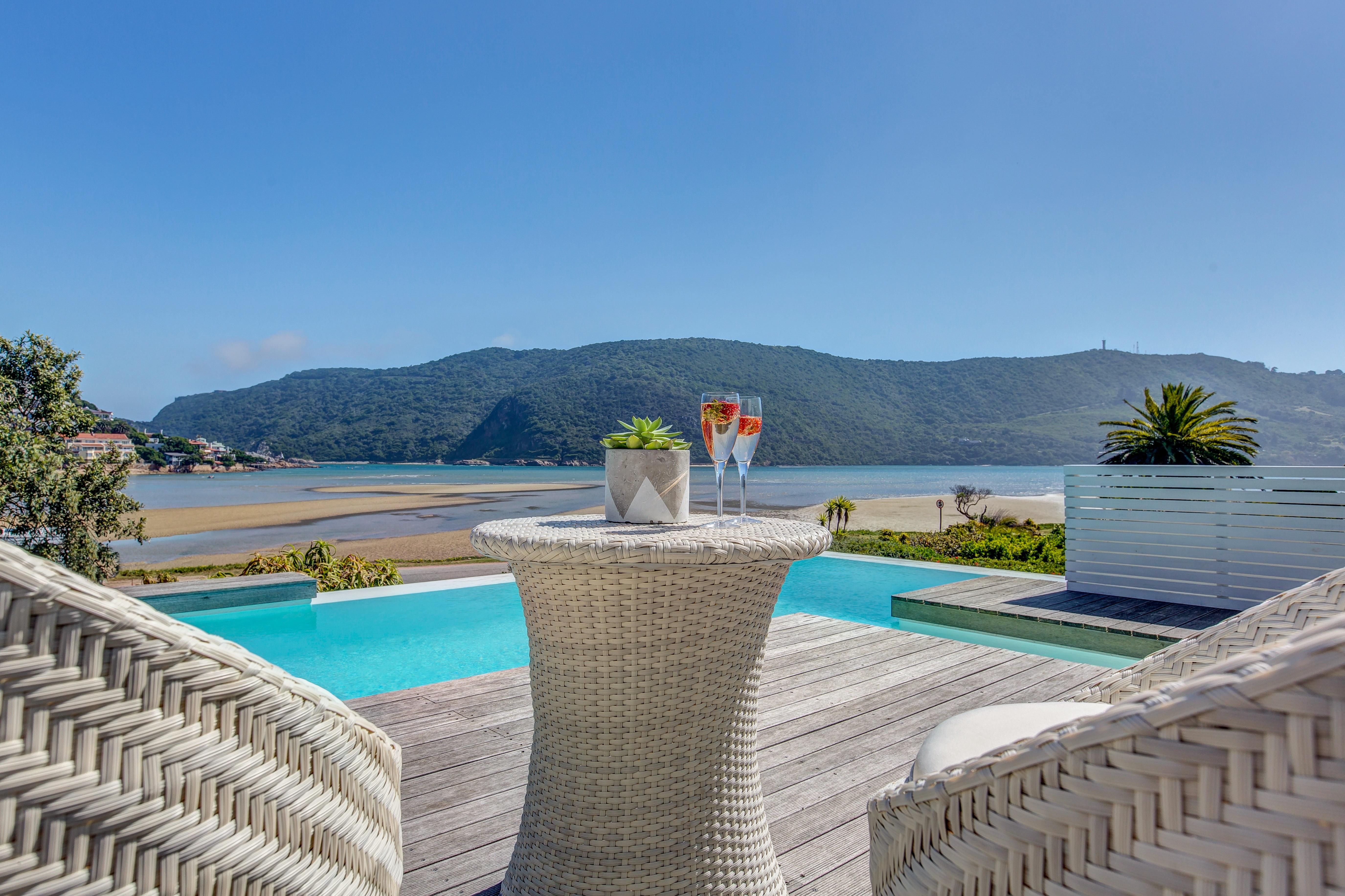 Amanzi Island Lodge Knysna Exterior foto